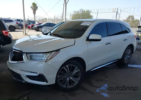 2018 Acura Mdx Technology Package Acurawatch Plus Pkg z USA, uszkodzony, nr VIN 5J8YD4H56JL026876